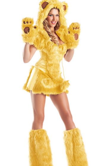 Golden Bear Beauty Costume